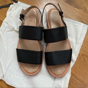 COS Leather Strap Sandals
